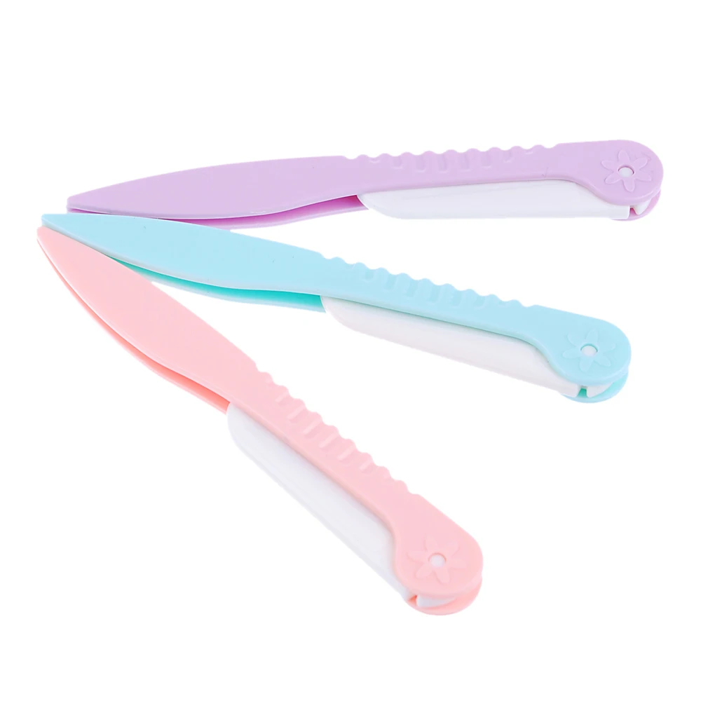 3 шт./компл. брендовый портативный складной нож для бровей лезвие удаления волос