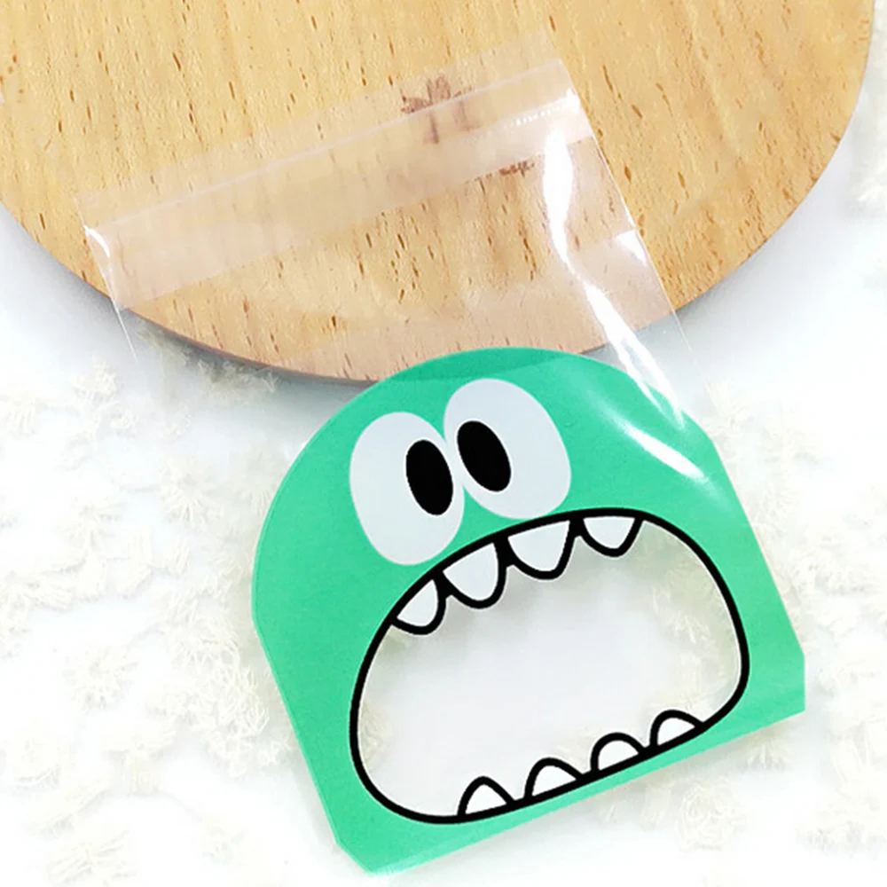 100 шт. детские сумки для бисквита|biscuit cookies|cookie biscuitcookie monster bag |