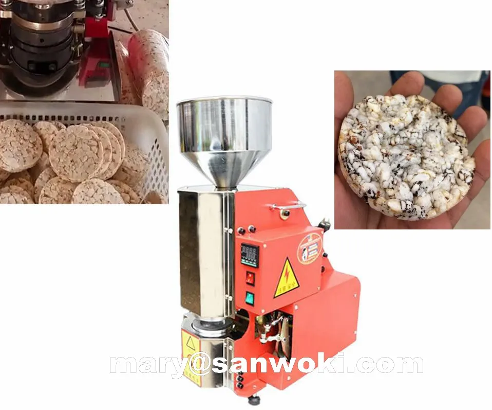 Толстый хрустящий машина для приготовления рисового пирога коммерческих