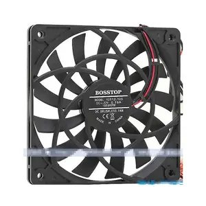 Ультратонкий вентилятор 12 мм 120x120x12 мм 12 см 120 м, вентилятор 12 В DC для охлаждения компьютера, чехол, оригинальный BOSSTOP 1212S12S 12012
