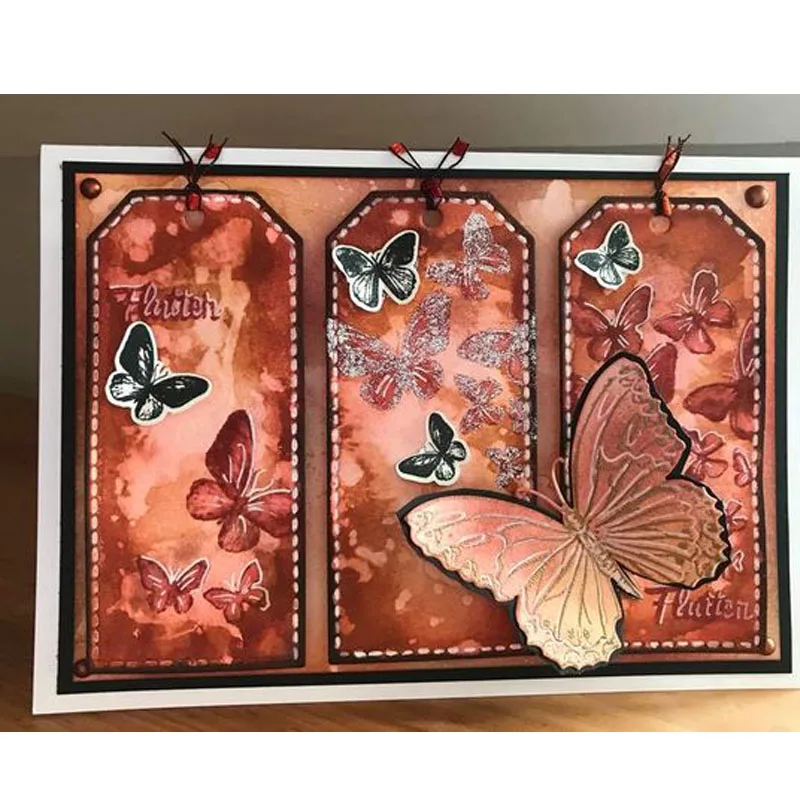 

Tree Flower Rectangle Frame DIY Metal Cutting Dies Stencil Crafts Card Album Embossing Template Scrapbooking New Dies 2019