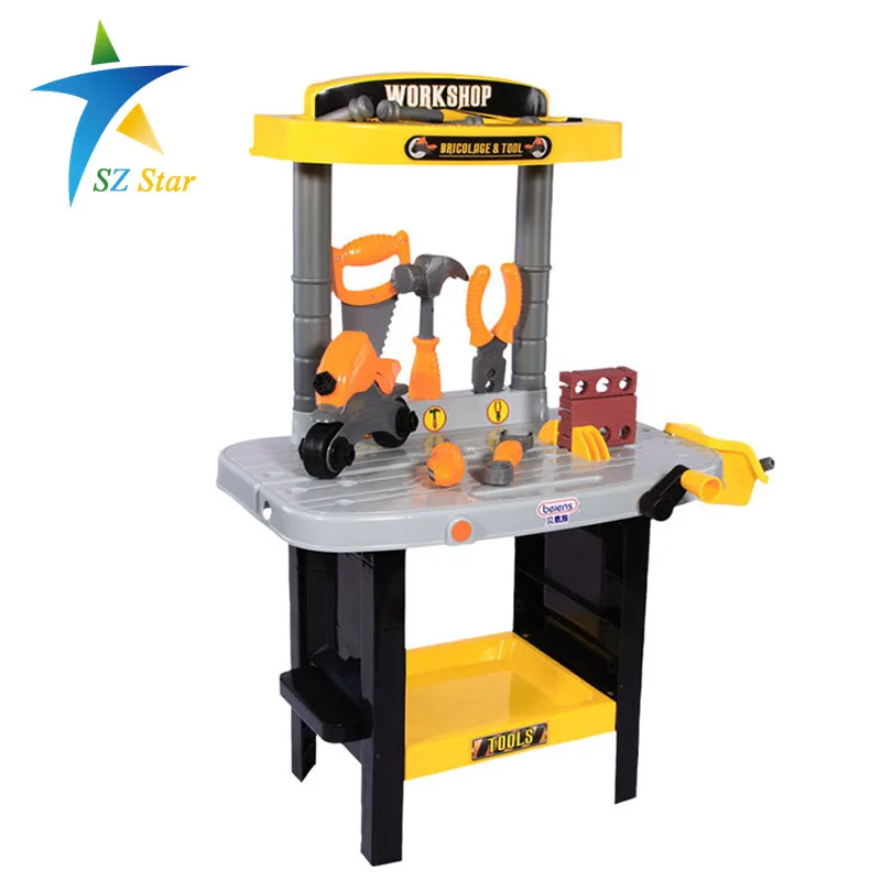 ABS пластиковые дети играют в игрушки ящик для инструментов набор дома игровые