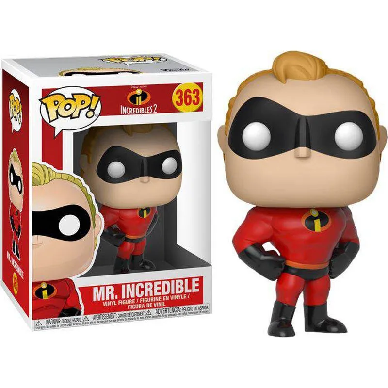 FUNKO POP The Incredibles2 MR.INCREDIBLE JACK VIOLET ELASTIGIRL DASH ПВХ экшн фигурка Коллекционная модель в