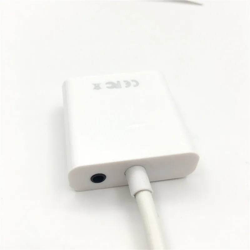 HDMI в VGA адаптер мужской в Famale конвертер адаптер 1080P цифро-аналоговый видео аудио для PS4 ПК ноутбук планшет ТВ