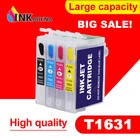 16 16XL патрон чернил для принтера Epson рабочей силы WF-2010W WF-2510WF WF-2520 WF-2530WF WF-2540 принтер T1631 T1634 T1621 с сброса чипа