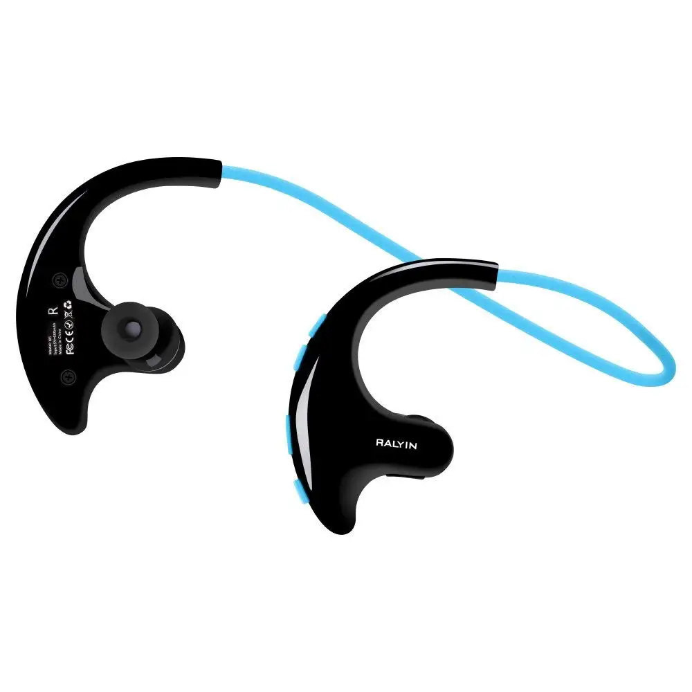 RALYIN M1 MP3 музыкальный плеер Bluetooth наушники спортивные водонепроницаемые беспроводные наушники 8 Гб Память хранения Гарнитура Для Бега Спортзала