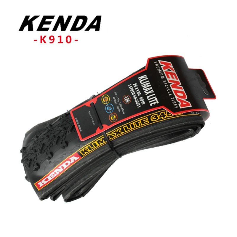 26195 KENDA шины для велосипеда 26 26*1,95 120TPI Сверхлегкий 345 г складные кевлар шарик MTB шины для горных велосипедов 26 велосипедные анти-удар - Цвет: 26195