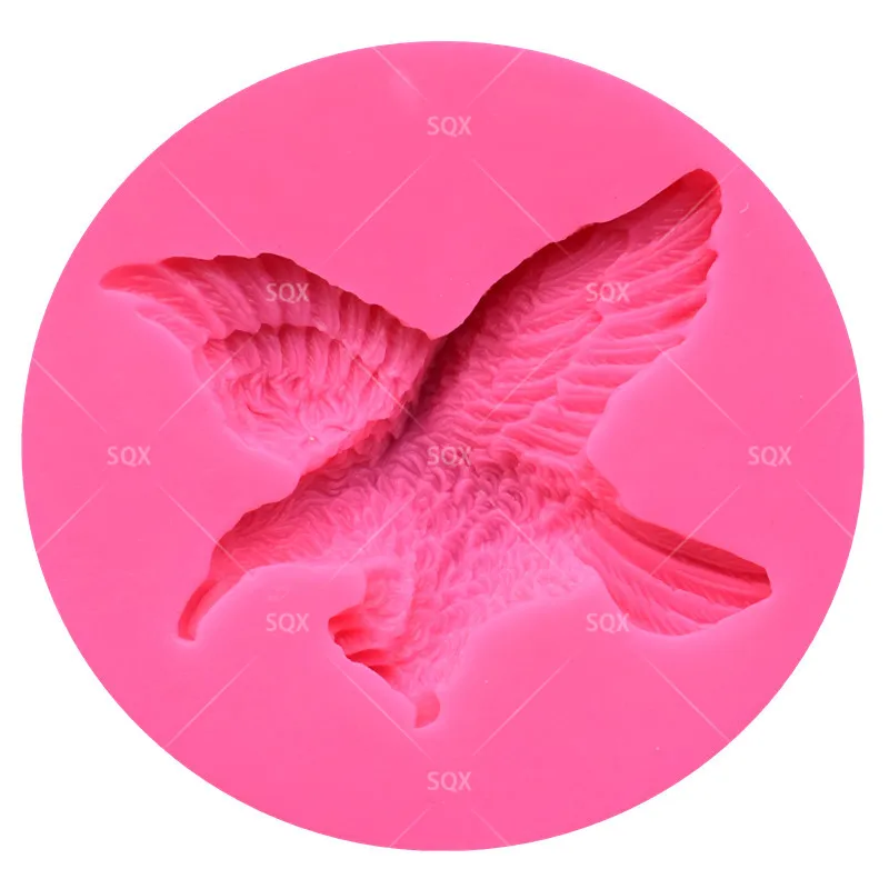 Силиконовая форма в форме орла для помадки инструменты украшения тортов