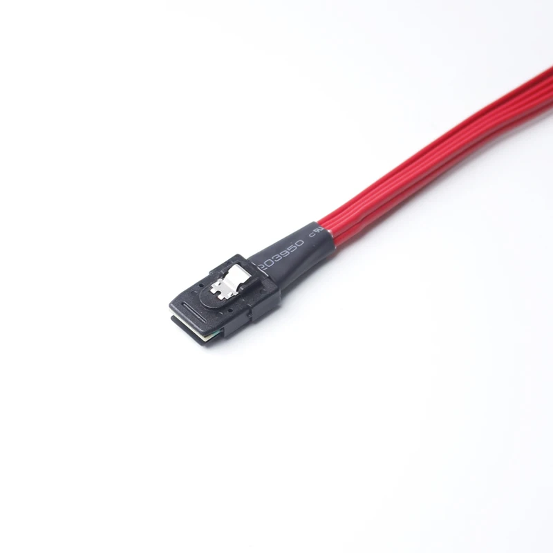 ULT BEST Mini SAS 36Pin SFF 8087 Male to 4 SATA 7Pin female Cable Host/контроллер до Target/Backplane 0 5 M Red|mini sas|4 satasata male