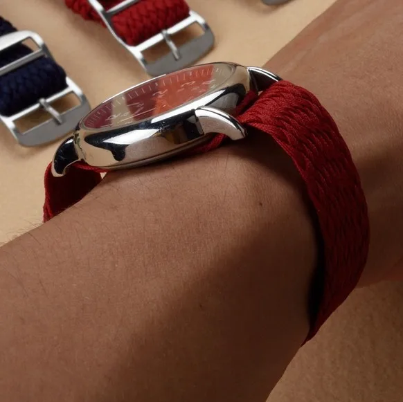 Новое поступление 1 шт. 20 мм нейлоновые ремешки для часов ремешок 12 цветов на