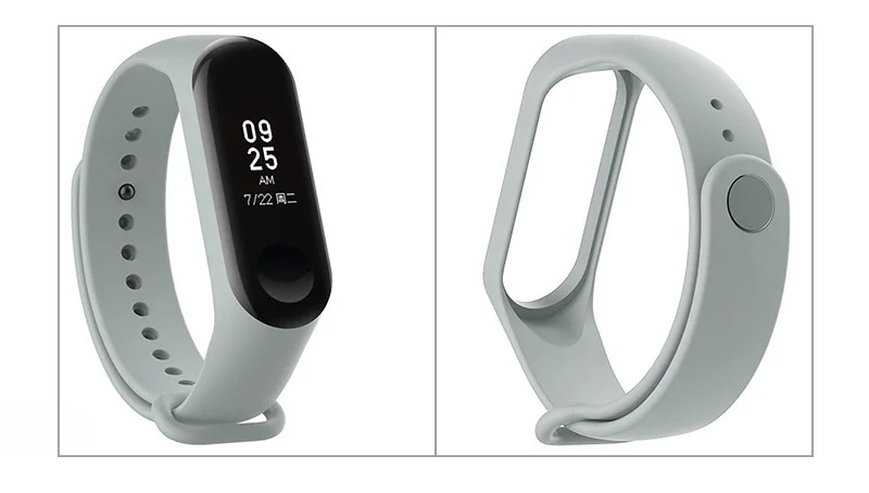XShum mi band 4 браслет ремешок для силиконовой Xiaomi mi Band 3 mi band 4/3 ремешок на руку замена Смарт-Аксессуары
