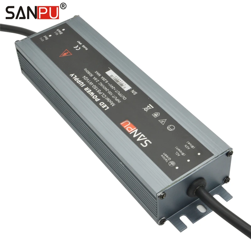 Адаптер питания SANPU светодиодный 24 в пост. Тока 150 Вт 6 А|transformer volt|switch powerswitching power