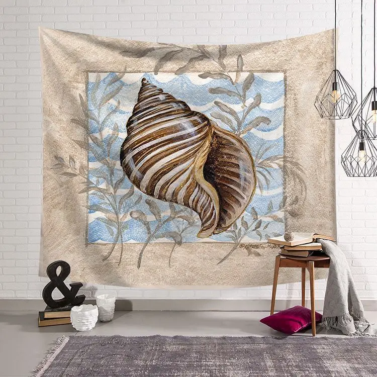Sea Turtle Swim Vintage Marine Life Home Outdoor Decorative Tapestry Wall Hanging Sheets Picnic Cloth Decor Gift | Дом и сад