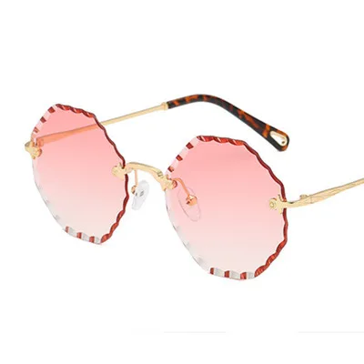 C5 Pink Emosnia круглые Modis солнцезащитные очки Oculos большие винтажные женские брендовые дизайнерские Роскошные новые трендовые желтые солнцезащитные очки фестиваль подарок - Цвет линз: C5 Pink