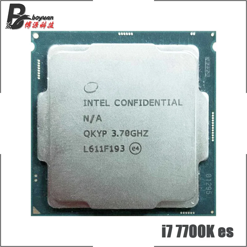 Четырехъядерный процессор Intel Core i7-7700K ES i7 7700K ES QKYP 3,7 GHz 8M 91W LGA 1151