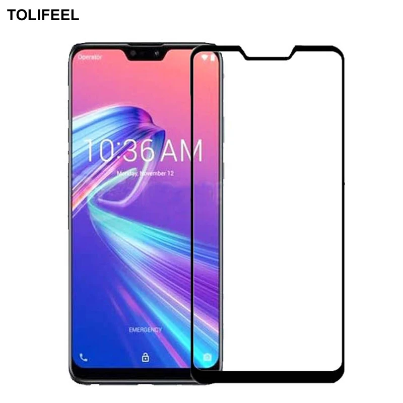 TOLIFEEL полный клей крышка Закаленное стекло для Asus Zenfone Max Pro M2 ZB631KL экран протектор