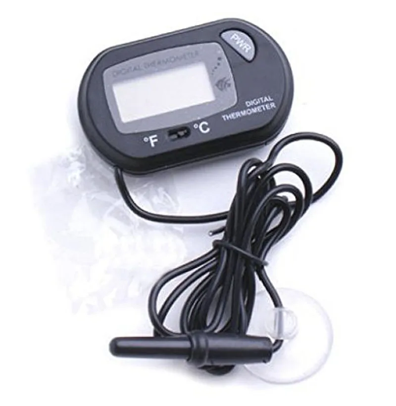 Mini Digital LCD Thermometer Sensor Hygrometer Gauge Refrigerator Aquarium Monitoring Display Humidity Detector 50 to 70 Celsius | Дом и сад