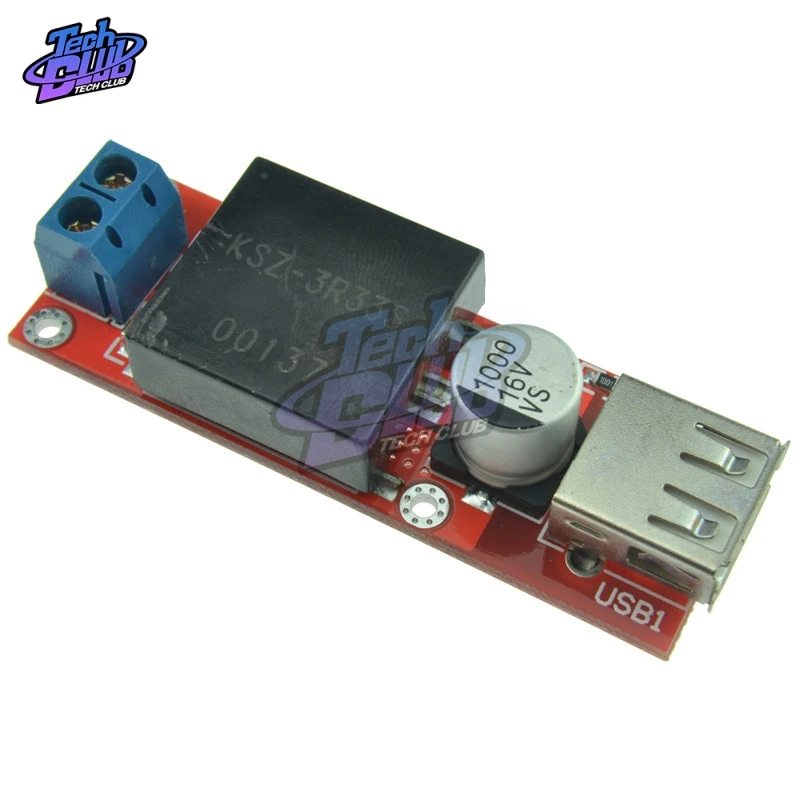 

USB-преобразователь на выходе KIS-3R33S 30488, 5 В, 3 А, от 7-24 В постоянного тока до 5 В, понижающий преобразователь KIS3R33S, модуль защиты от перегрузки по ...