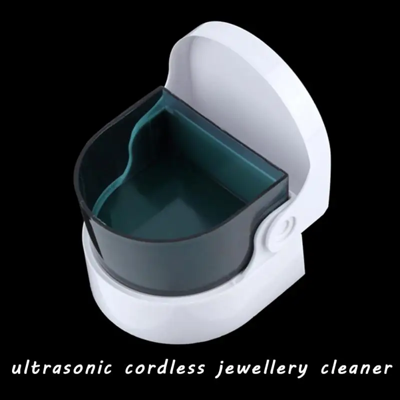 Новый Smart Беспроводная мини Ультразвуковой очиститель Ванна для очистки