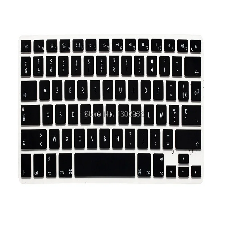Мембрана для французской клавиатуры США регуляторы Macbook Защитная пленка 13 15 17