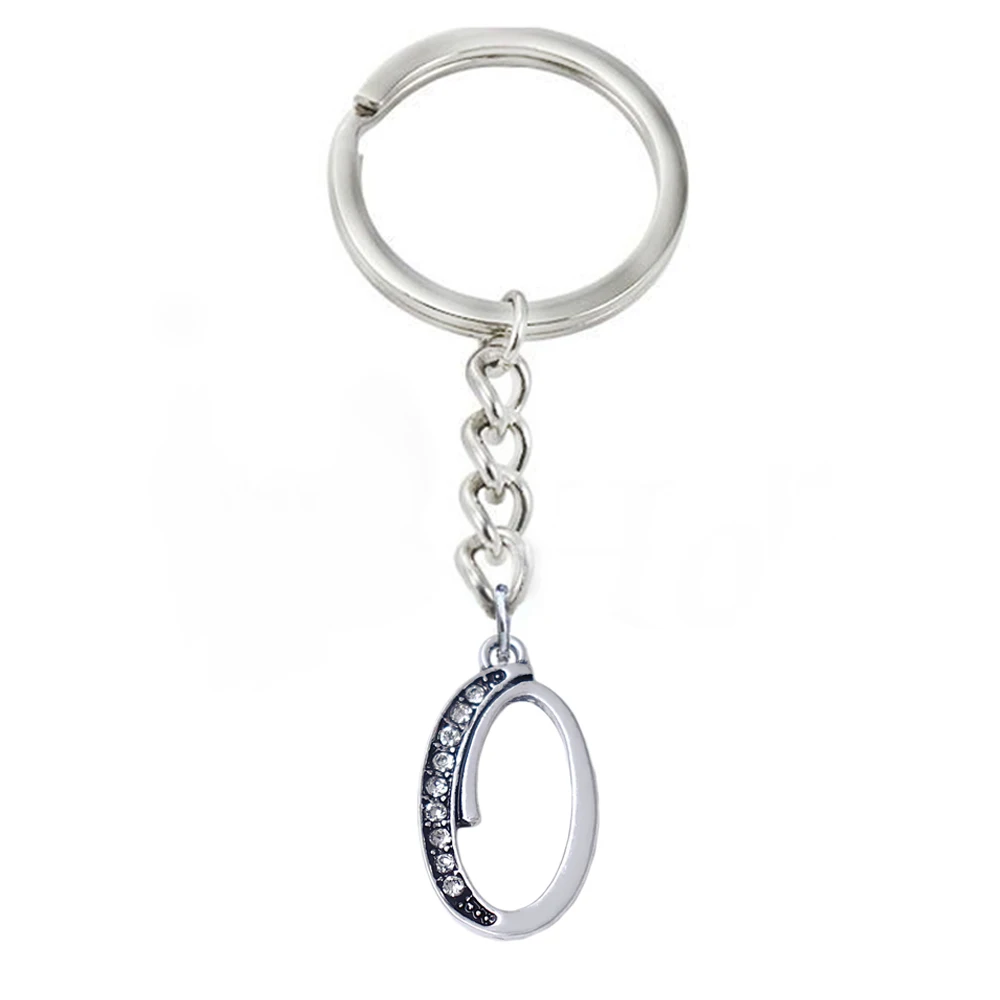 Популярные Стразы с кристаллами буква начальной столицы простой брелок именем