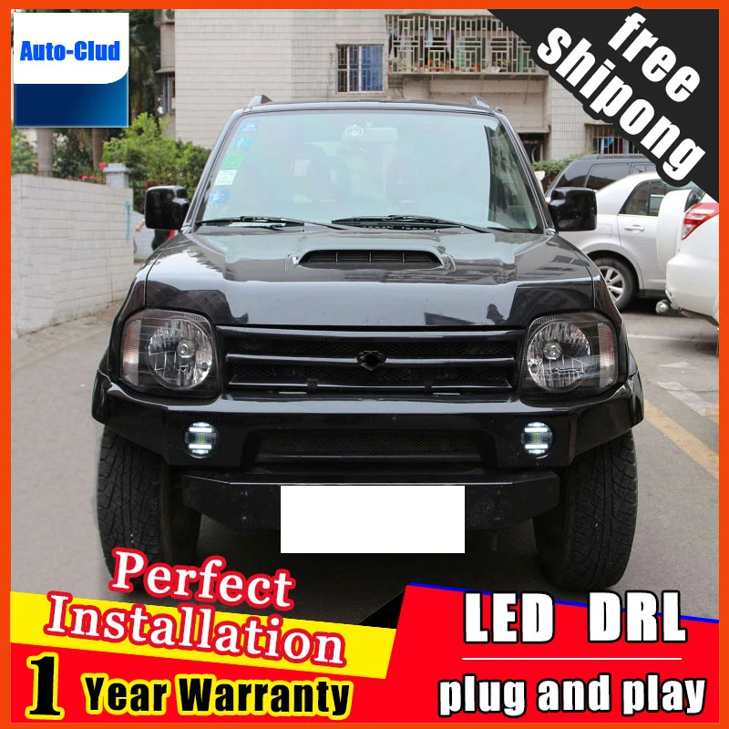 Авто-Стайлинг светодиодный туман светильник для Suzuki Alto 2009-2015 противотуманный