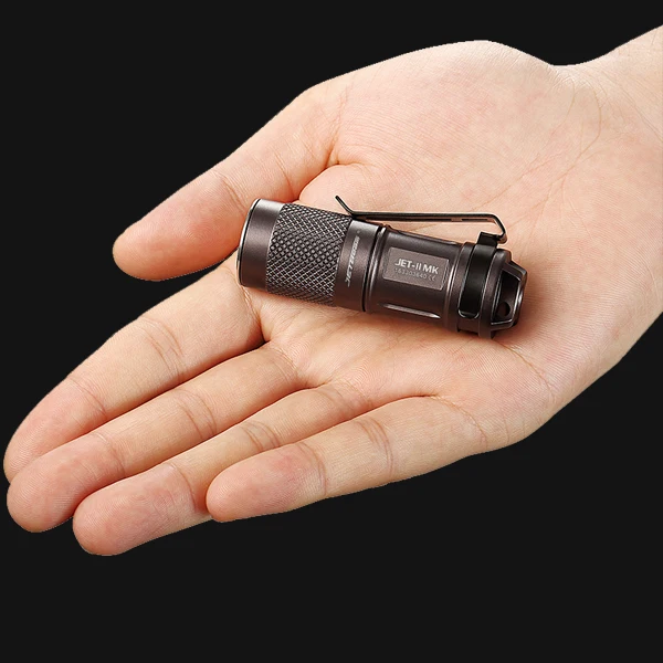 JETBeam II MK II-MK JET-II MK Cree XP-L HI светодиодный 510 люменов водонепроницаемый мини-фонарик небольшого размера, удобный для повседневного ношения