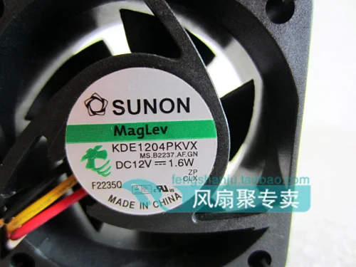 Оригинальный встроенный вентилятор для охлаждения воздуха SUNON KDE1204PKVX 4cm4020 12V1. 6 Вт