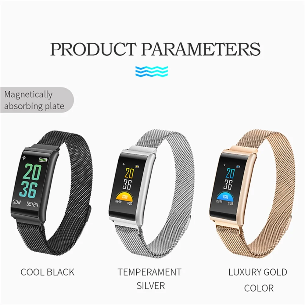 696 Smart R02 Bracelet Sleep Monitor Fitness Tracker Heart Rate Blood Pressure Smartband Color Screen Band | Электроника