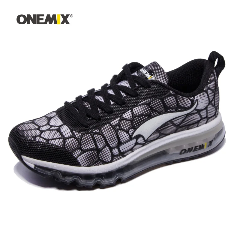ONEMIX мужская спортивная обувь для мужчин Max Cushion красивые тренды спортивные кроссовки Zapatillas Спортивная обувь серые Прогулочные кроссовки