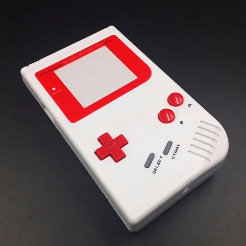 Замена красный + белый корпус Корпуса части пластины для nintendo приставка Gameboy GB |