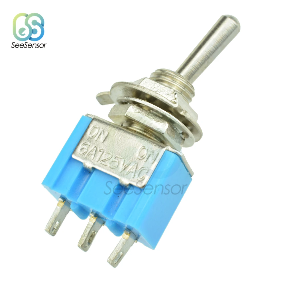 5 шт. Φ AC ON MTS 102 3 Pin 2 Position Switch 6A 125V|Выключатели| |