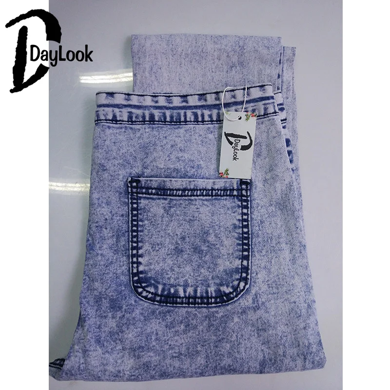DayLook/высокое качество зимние джинсы с высокой талией повседневные узкие брюки в