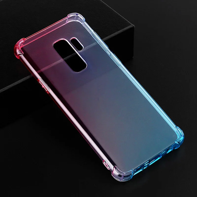 2 Чехол с градиентными цветами для samsung Galaxy M10 S10 рlus Lite S10e S9 S8 A9 A8 A7 A6s J6 J4 J2 Core J5 J7 примечание 9 8 - Цвет: 2