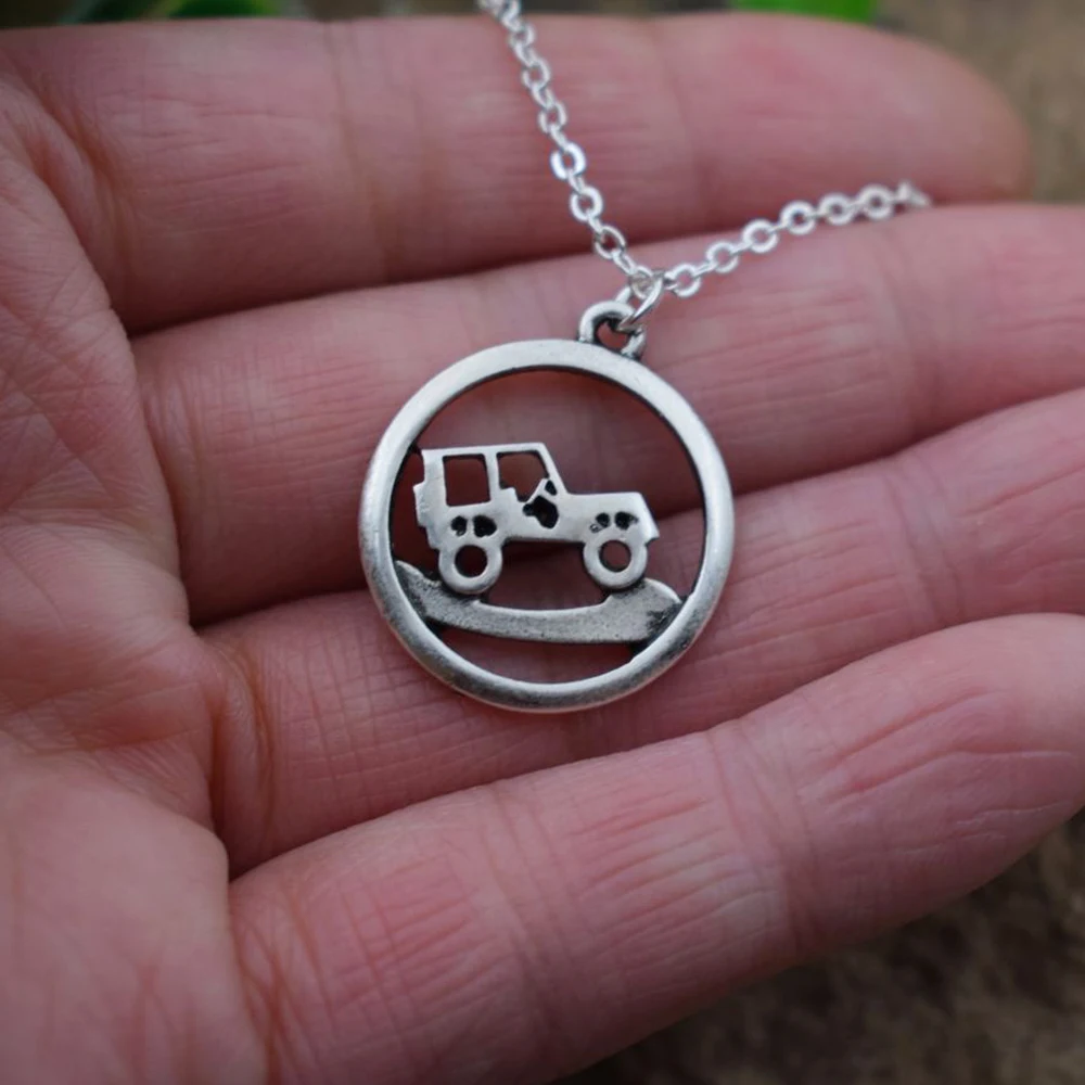 1 шт. колье с джипом SanLan для мужчин и женщин