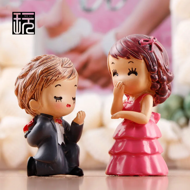 Свадебные фигурки для влюбленных подарок на День святого Валентина сказочного