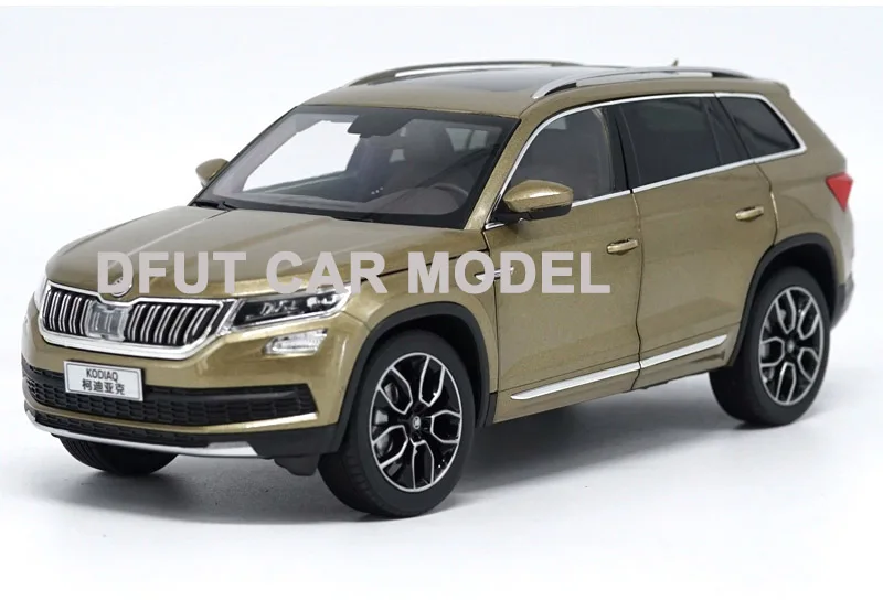 1/18 KODIAQ SUV литая металлическая модель автомобиля, игрушка для детей, подарки на день рождения, коллекция игрушек, оригинальная коробка, детские игрушечные машинки
