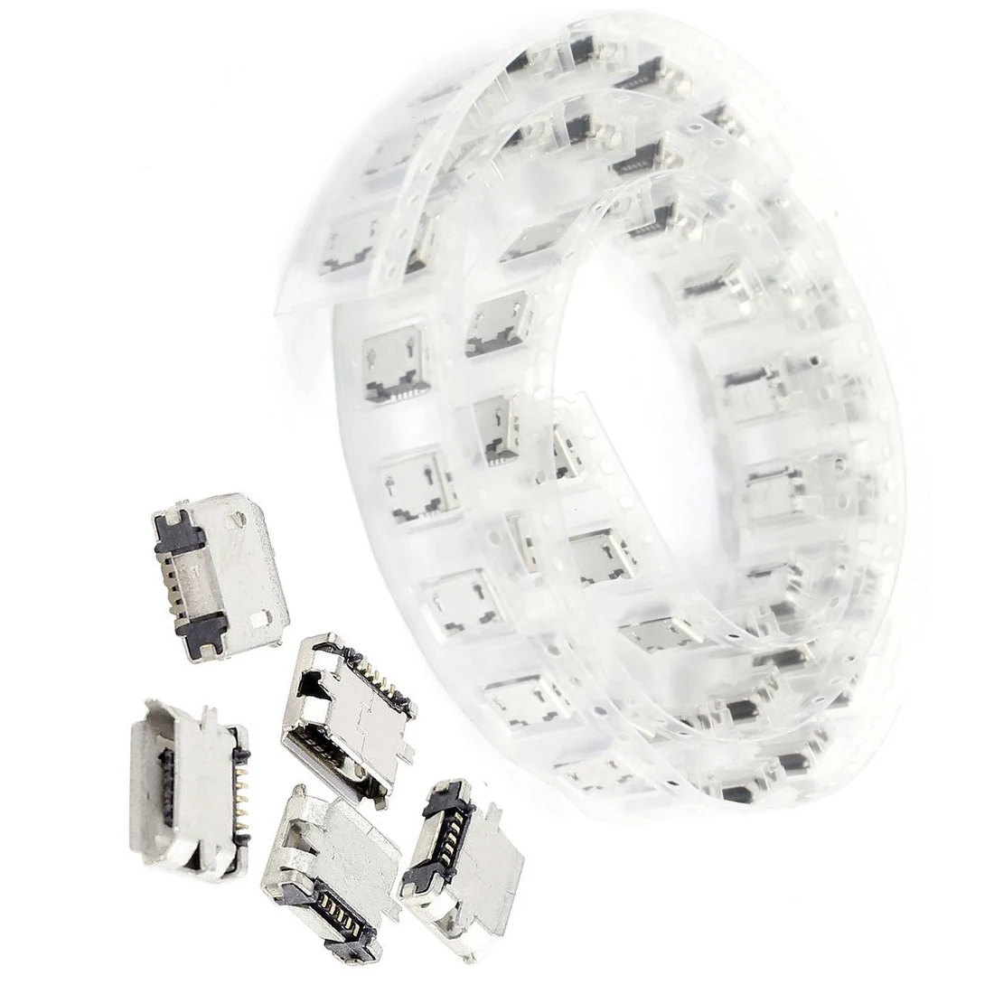 50 шт PCB SMT Micro USB Type B 5Pin гнездо адаптера Jack|jack jack|jack adapterjack female |