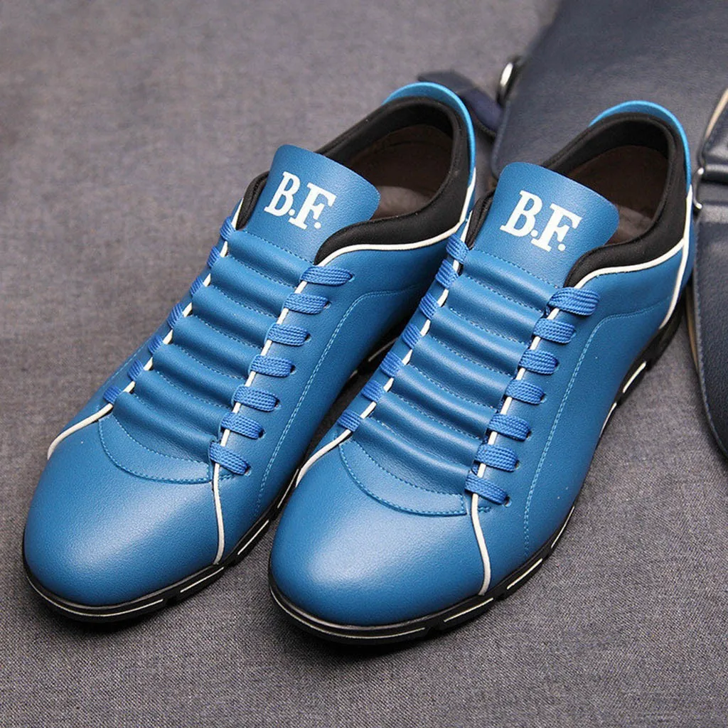 New Big Size 38-48 Men Shoes Leather Summer Round Toe Casual Fashion For Men's Flat | Обувь