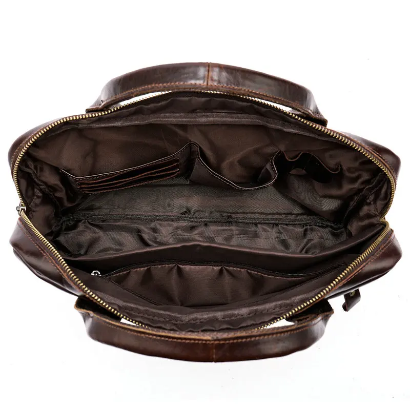 Сумка-мессенджер Мужская из натуральной кожи для ноутбука 2019 | Багаж и сумки