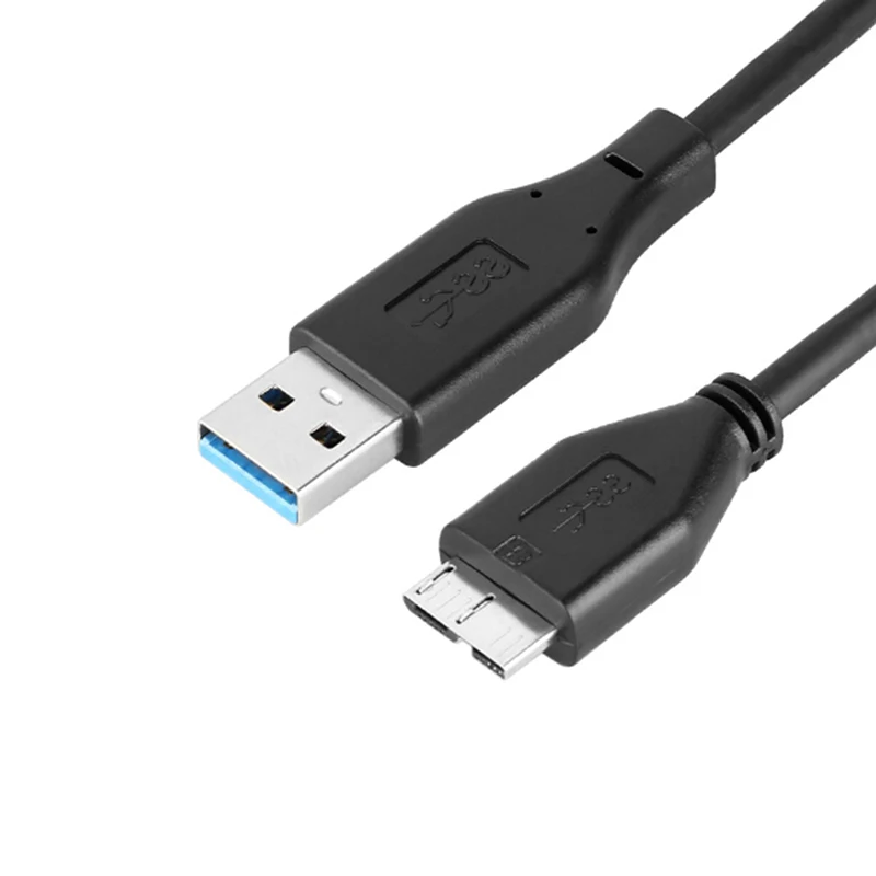 USB 3,0 кабель пластиковый мини-usb штекер A к Micro B кабель для передачи данных Шнур для внешнего жесткого диска 50 см/100 см