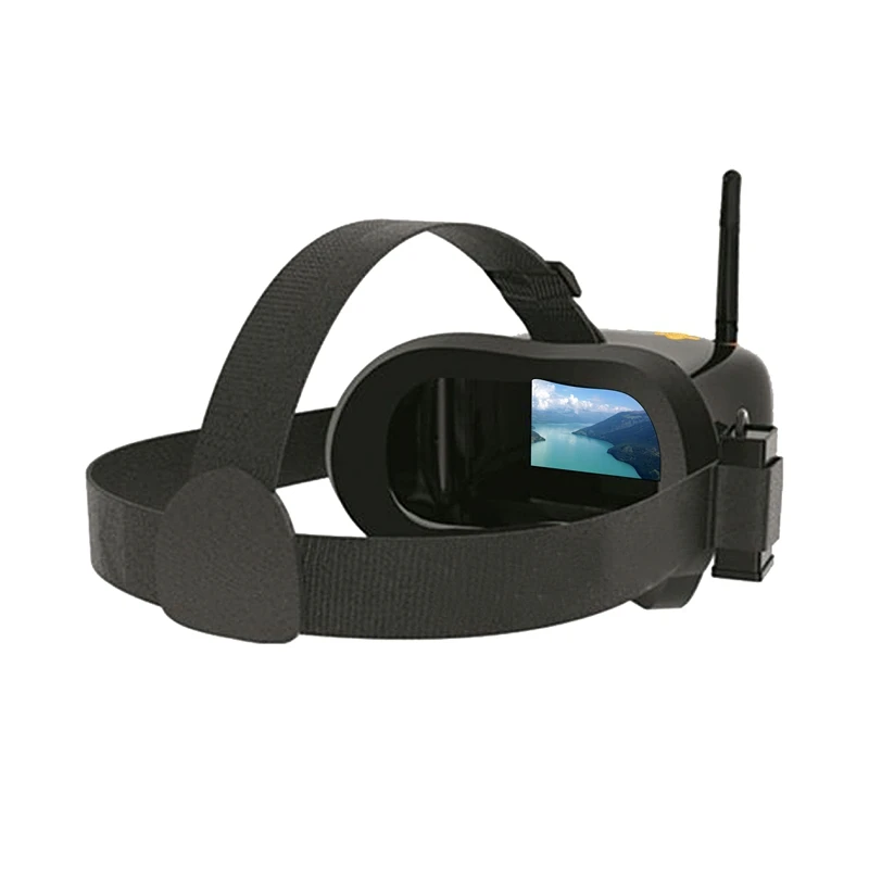 Нибиру vr 007 Pro vr007 5.8 Г 40ch FPV системы очки 4.3 дюймов видео гарнитура с 3.7 В 1600 мАч