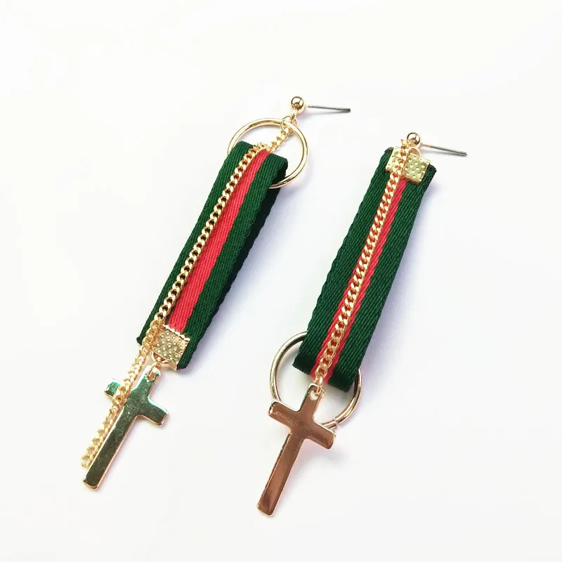 Бесплатная доставка Женская мода ювелирные изделия в полоску длинная