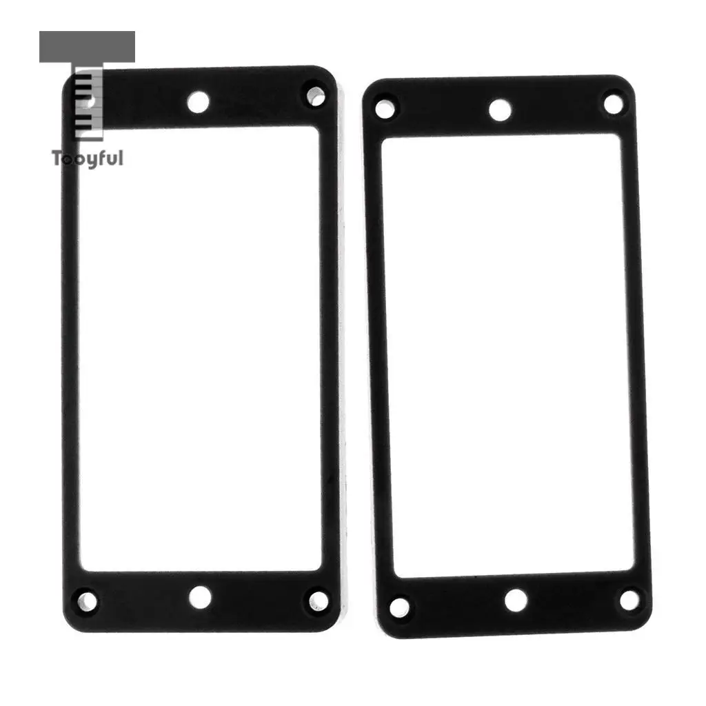2 шт. пластиковые детали для электрогитары|dual humbuckers|humbucker pickuppickup mounting ring |