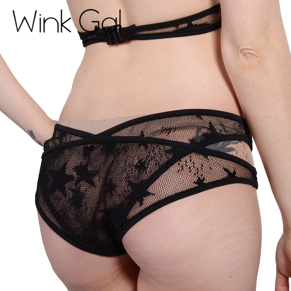 Wink Gal Весна Прибытие белье Комплект кружевной бюстгальтер Клен шаблон ультра