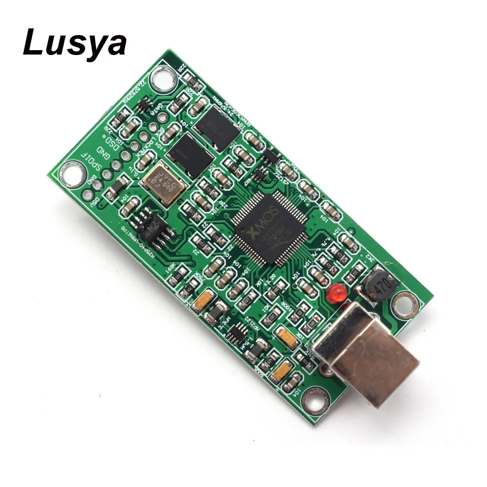 SITIME Кристалл XMOS XU208 USB 384K 32B модуль ies SPDIF выход поддержка DSD для ES9018 ES9028 ES9038PRO ЦАП HIFI усилитель A6-012