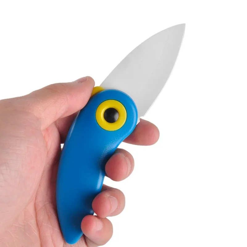 Fashion Cute Bird Shape Ceramic Kitchen Pocket Knife Kitchenware Tools For Cut Fruit Sharp Gift Mini Knives 4 Color Choice