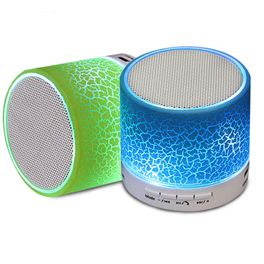 REOTGTU LED MINI Bluetooth Speaker A9 TF USB FM Wireless Portable Music Sound Box Subwoofer Loudspeakers For Phone PC with Mic |