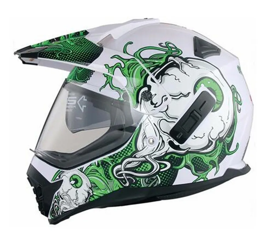 Южная Корея двойные козырьки DOT moto RCYCLE шлемы moto ATV DIRT BIKE moto CROSS racing Шлем moto cicleta casco capacetes