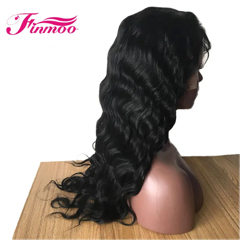 Finmoo объемная волна 4*4 шелковая основа полная кружевная Малазийская Реми